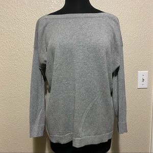 Eileen Fisher boat neck sweater